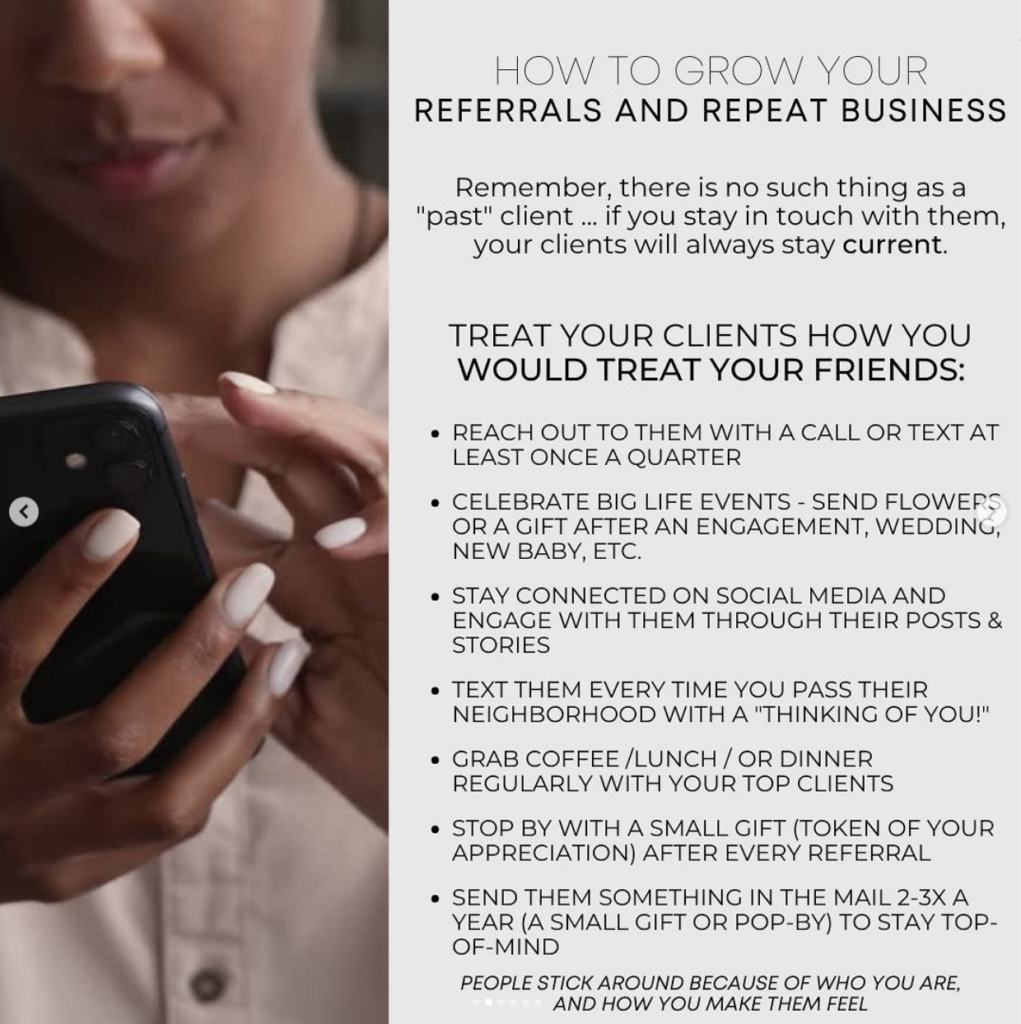 How to build a referral based business that attracts your ideal client