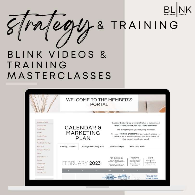 Blink training & strategy for realtors
