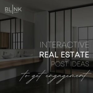 Interactive real estate posts for realtors - use these easy tips for engagement on instagram