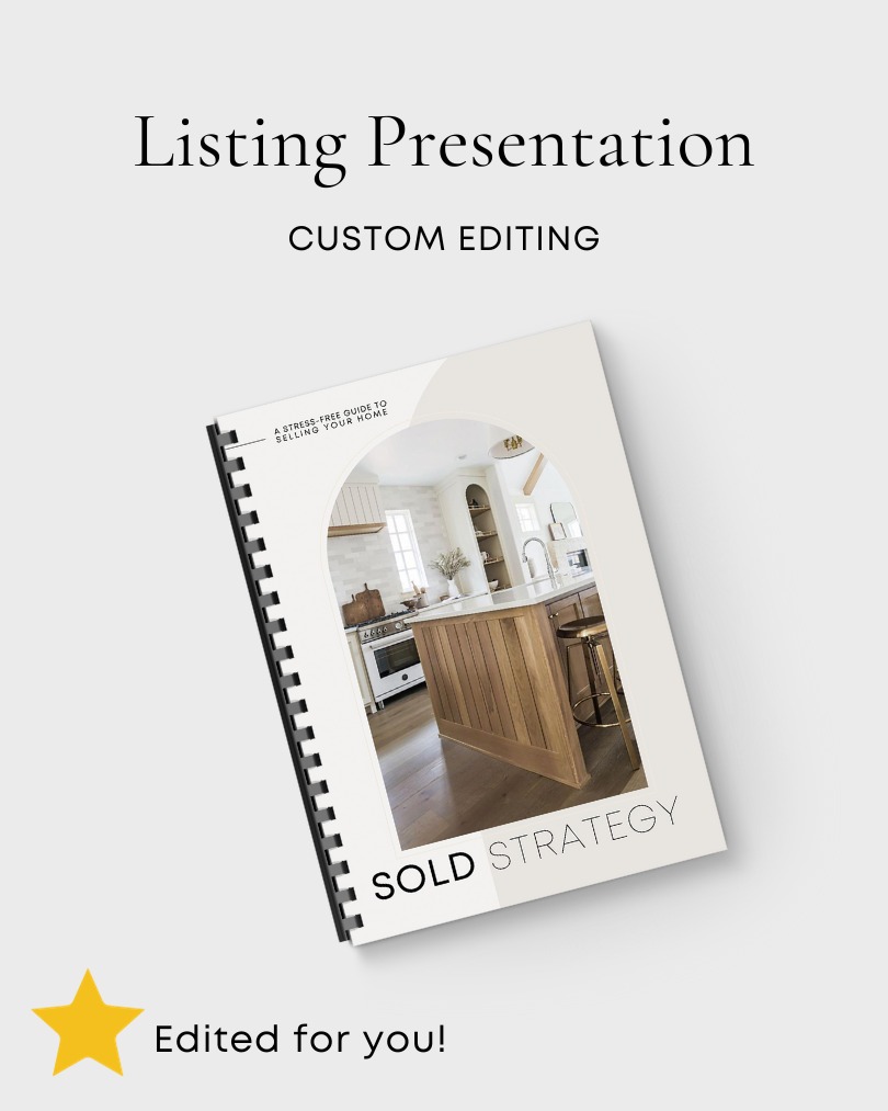 Realtor Listing Presentation custom edited for you - by Blink Marketing Agency