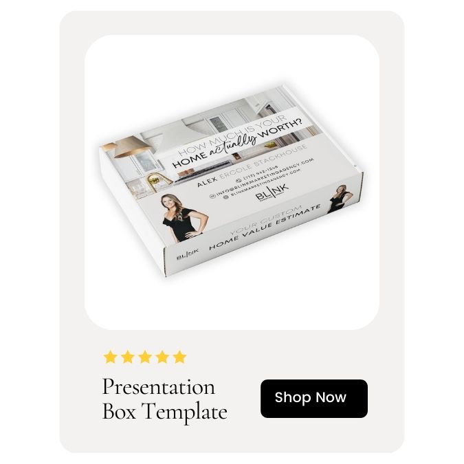 Listing Presentation Box for Realtors