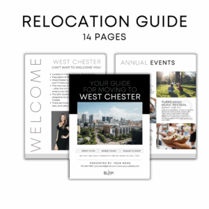 Realtor listing presentation, buyers guide, home staging guide, CMA, downsizing guide, relocation guide, new construction guide, etc