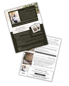 Realtor email newsletters by Blink Marketing