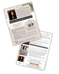 Realtor email newsletters by Blink Marketing