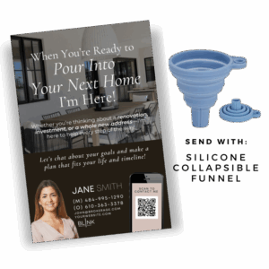 Realtor Pop-by Mail-by Library and ideas by Blink Marketing